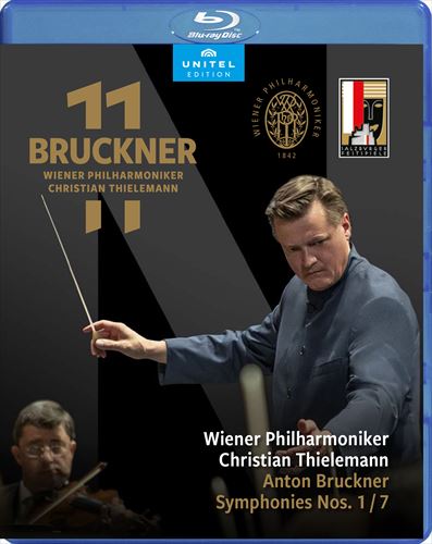 ubNi[ : ȑ1&7 / NXeBAEeB[}EB[EtBn[j[ǌyc (Bruckner : Symphonies No.1&7 / Christian Thielemann & Wiener Philharmoniker) [Blu-ray] [Live] [Import] [{сEt]